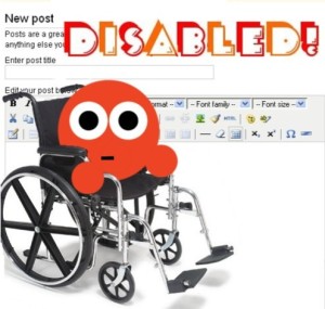 eSnips posts disabled 